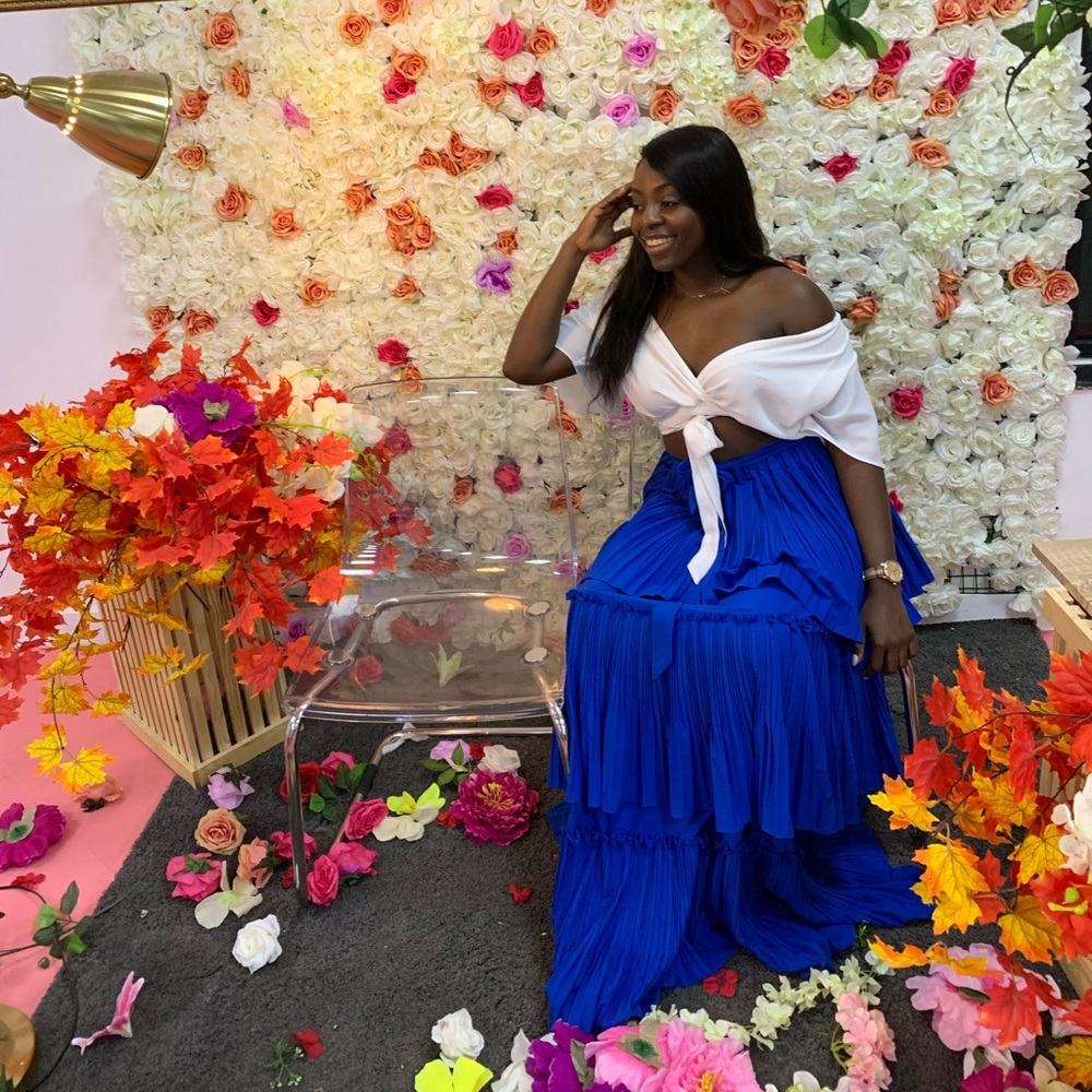 ASOS Layered Ruffles Maxi Skirt - Picture 2 of 3